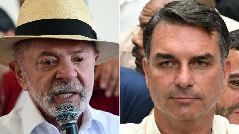 Élection présidentielle au Brésil: Flavio Bolsonaro devance Lula et l'affrontera au second tour Élection présidentielle au Brésil: Flavio Bolsonaro devance Lula et l'affrontera au second tour