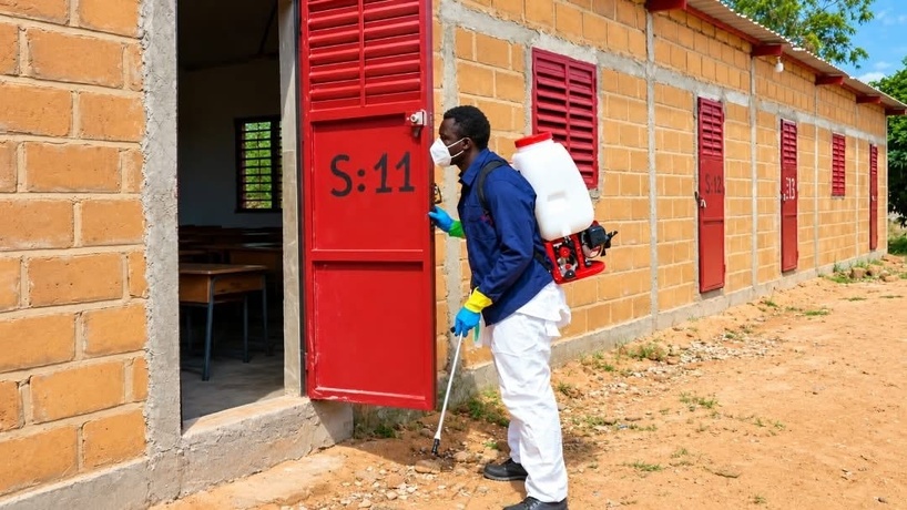 Rentrée scolaire 2026-2027 : 57 établissements désinfectés par la Brigade spéciale d’Hygiène à Tivaouane Rentrée scolaire 2026-2027 : 57 établissements désinfectés par la Brigade spéciale d’Hygiène à Tivaouane