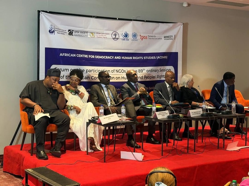  89e session ordinaire de la CADHP : la société civile africaine alerte sur le rétrécissement de l’espace civique 