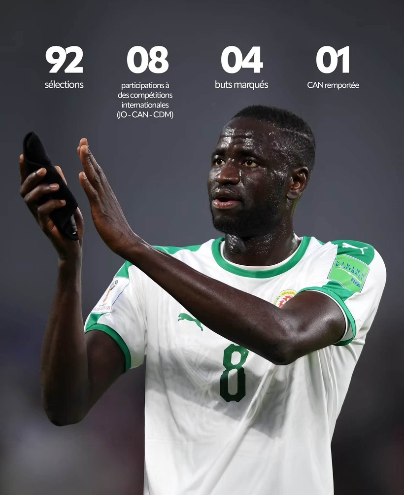 Retraite de Cheikhou Kouyaté : la FSF lui rend hommage et salue son “amour indéfectible” pour le maillot national (images)