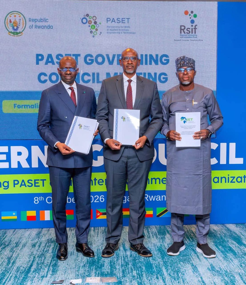 PASET : le ministre Boubacar Camara participe à la signature de la Charte à Kigali PASET : le ministre Boubacar Camara participe à la signature de la Charte à Kigali