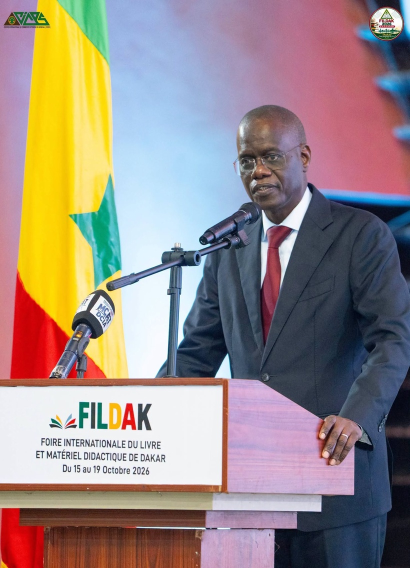 FILDAK 2026 : Ahmadou Al Aminou Lô invite à faire du livre un vecteur d’émancipation et un facteur de cohésion FILDAK 2026 : Ahmadou Al Aminou Lô invite à faire du livre un vecteur d’émancipation et un facteur de cohésion