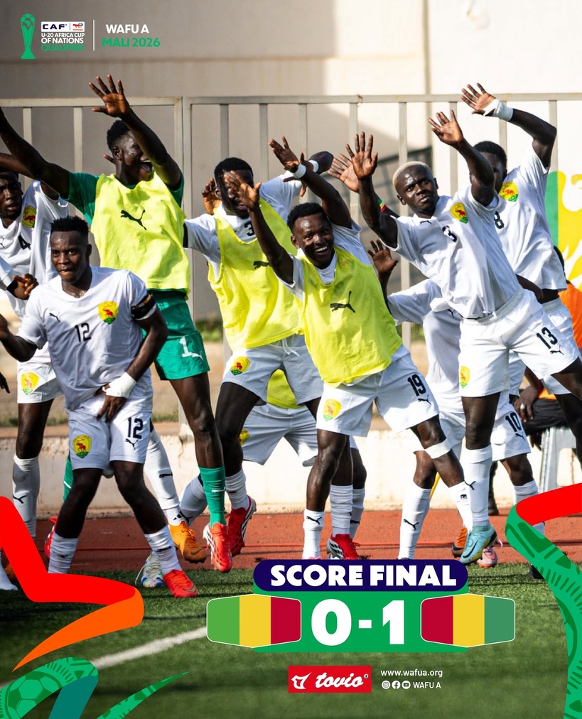 Tournoi UFOA-A U20 : la Guinée domine le Mali en ouverture Tournoi UFOA-A U20 : la Guinée domine le Mali en ouverture