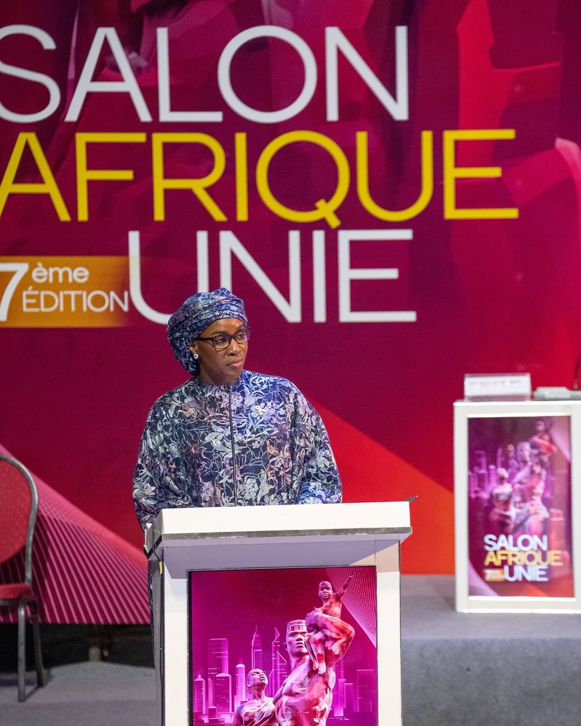 7ᵉ édition du Salon Afrique Unie : Marie Khone Faye encourage la jeunesse africaine à innover et entreprendre