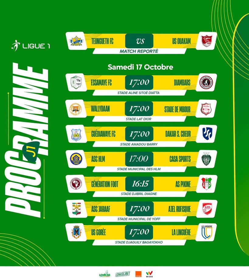 Ligue 1 et Ligue 2 : coup d’envoi de la nouvelle saison ce samedi 16 octobre 2026