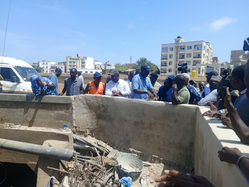 Inondations à Dakar : l’ONAS porte la capacité de pompage de 6000 à 9000 m³ à la Zone de captage Inondations à Dakar : l’ONAS porte la capacité de pompage de 6000 à 9000 m³ à la Zone de captage