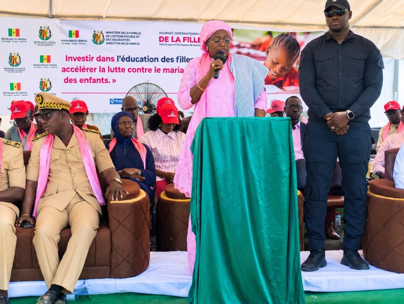 Kolda : la ministre Marie Angélique Mame Selbé Diouf appelle à faire de l’éducation des filles une priorité