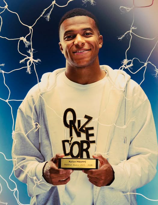 Football : Kylian Mbappé remporte le Onze d'Or 2026 après une saison à 59 buts