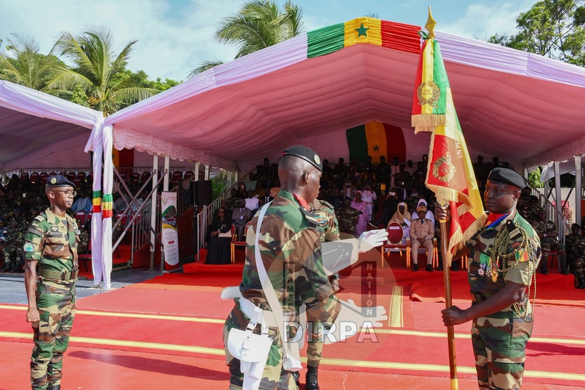 Armée : le colonel Massamba Thiam prend officiellement le commandement de la Zone militaire n°1 de Dakar 