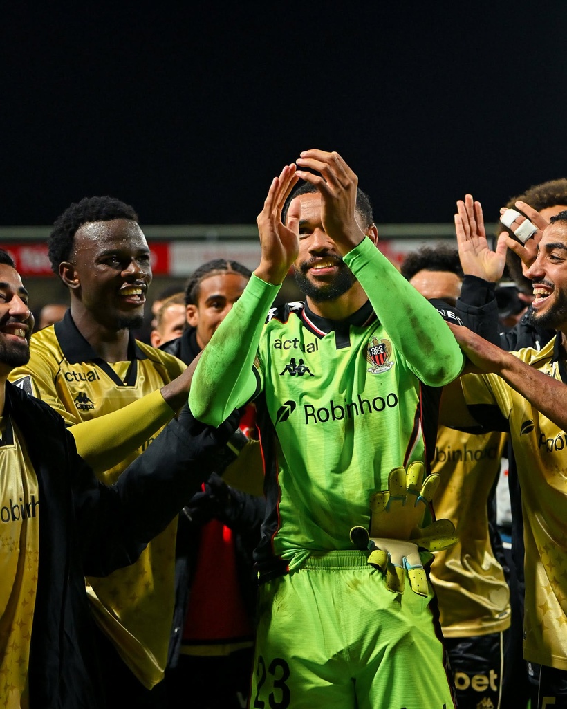 Une bourde et un penalty arrêté in extremis : Yéhvann Diouf et Nice s'offrent Brest au terme d'un match animé