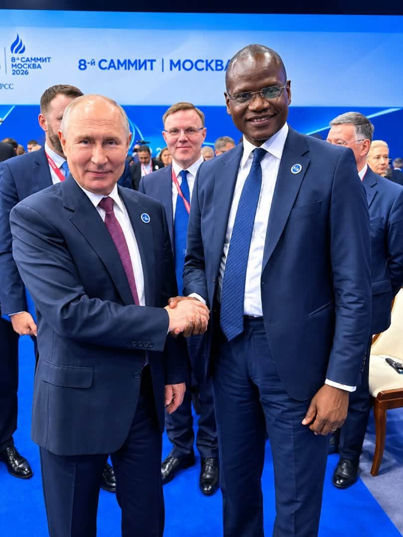 Sommet du GECF à Moscou : Abdourahmane Diouf représente le Sénégal aux côtés de Vladimir Poutine
