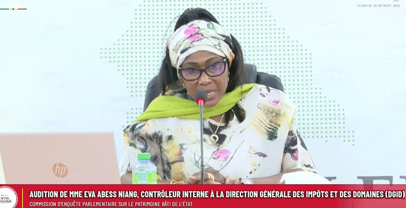 Affaire « Panier Magique » et SCI Neddo : les précisions d'Eva Abess Niang devant la commission d'enquête parlementaire Affaire « Panier Magique » et SCI Neddo : les précisions d'Eva Abess Niang devant la commission d'enquête parlementaire
