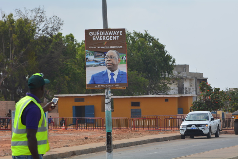 Visite du chef de l’Etat à Guédiawaye : la banlieue dans les derniers réglages Visite du chef de l’Etat à Guédiawaye : la banlieue dans les derniers réglages
