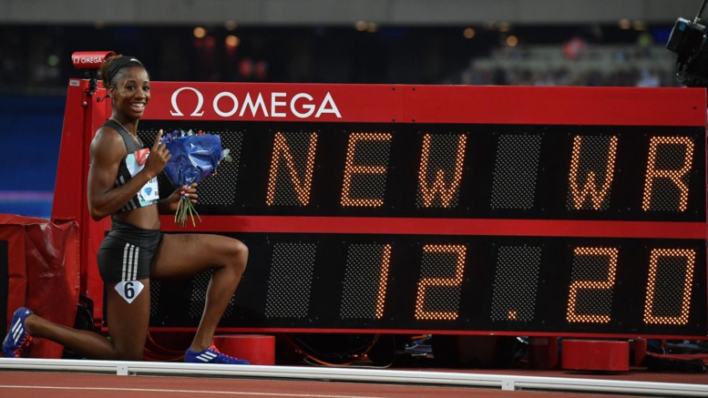 12-20 sur 100m haies kendra harrison fait tomber un record du monde historique 12-20 sur 100m haies kendra harrison fait tomber un record du monde historique