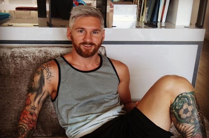 ​Non mais c'est quoi ce look ? Lionel Messi métamorphosé !