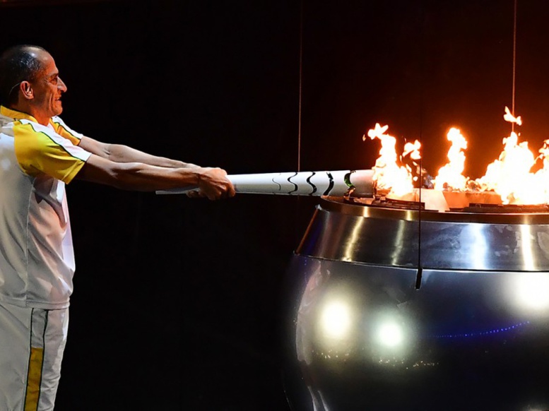 EN IMAGES. Cérémonie d'ouverture des JO : la flamme olympique s'est installée à Rio EN IMAGES. Cérémonie d'ouverture des JO : la flamme olympique s'est installée à Rio