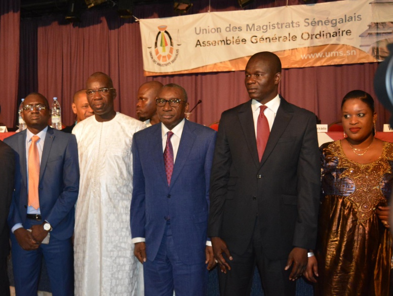 Assemblée Générale de l’UMS : Me Sidiki Kaba rassure les magistrats Assemblée Générale de l’UMS : Me Sidiki Kaba rassure les magistrats