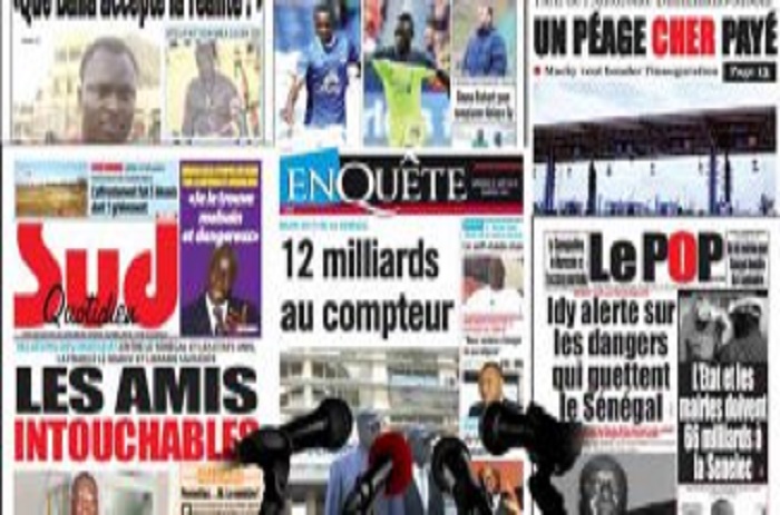 REVUE DE PRESSE DU MERCREDI 10 AOUT 2016 :