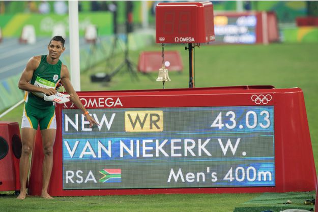 JO 2016 : Derrière Van Niekerk, une "mamie" éleveuse de champion