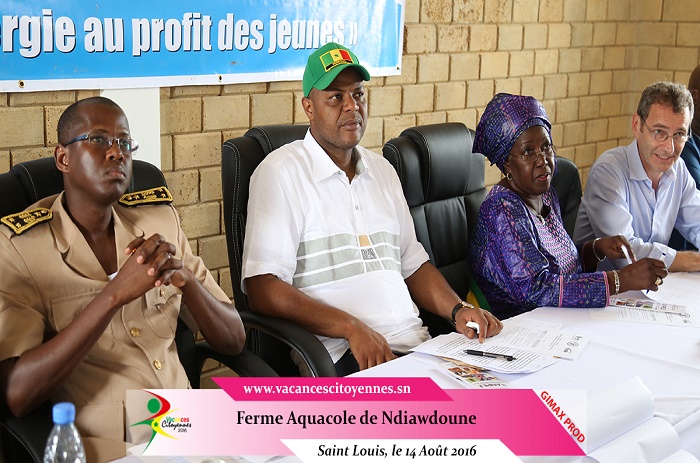Saint-Louis: Mame Mbaye Niang inaugure la ferme aquacole de Ndiawdoune 