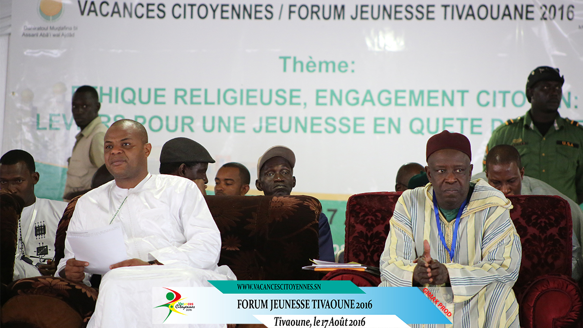 Caravane Vacances citoyennes : DECLARATION  ISSUE DU FORUM DE TIVAOUANE