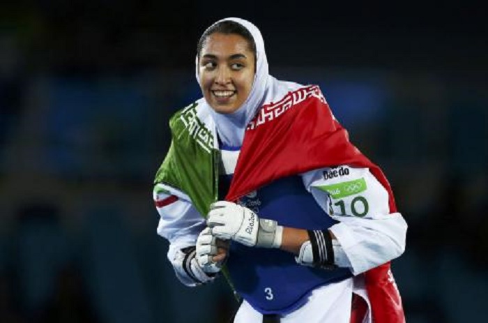 JO RIO-Zenoorin, première femme iranienne à remporter une médaille olympique