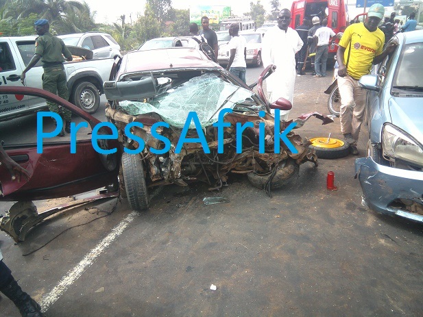 Carambolage sur l’Autoroute: 7 blessés dont des cas critiques
