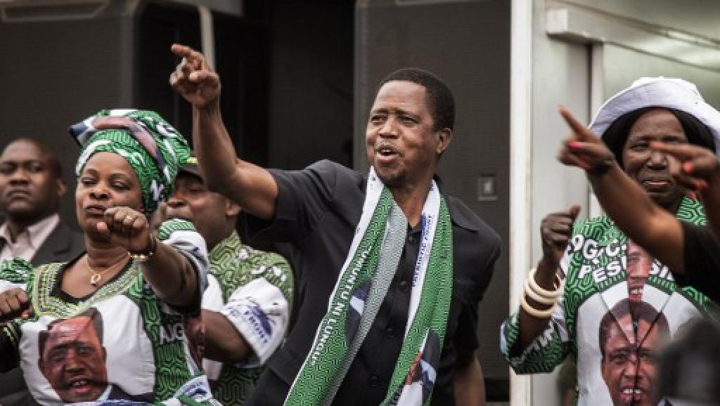Zambie: la victoire d'Edgar Lungu validée malgré le recours de son rival