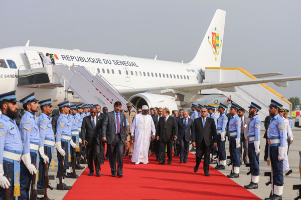 Visite officielle : Le Président Macky Sall est arrivé ce matin à Islamabad au Pakistan (Images)