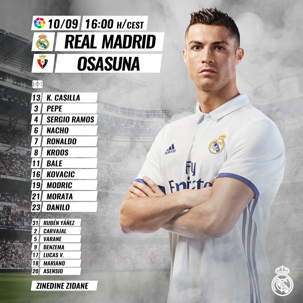 Liga - Real Madrid: CR7 de retour contre Osasuna, ce samedi