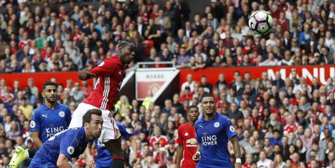Premier but pour Paul Pogba avec Manchester United