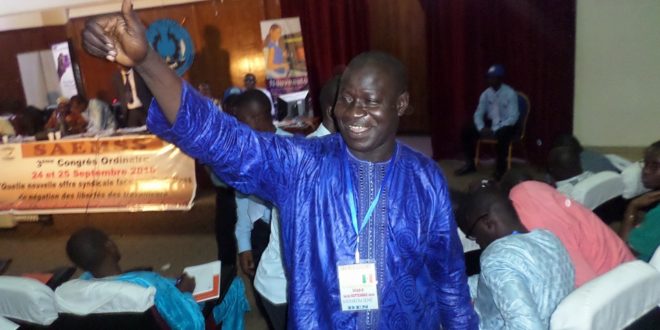 Saourou Séne, Sg du Saems-Cusems annonce la couleur: «Mener le combat...»