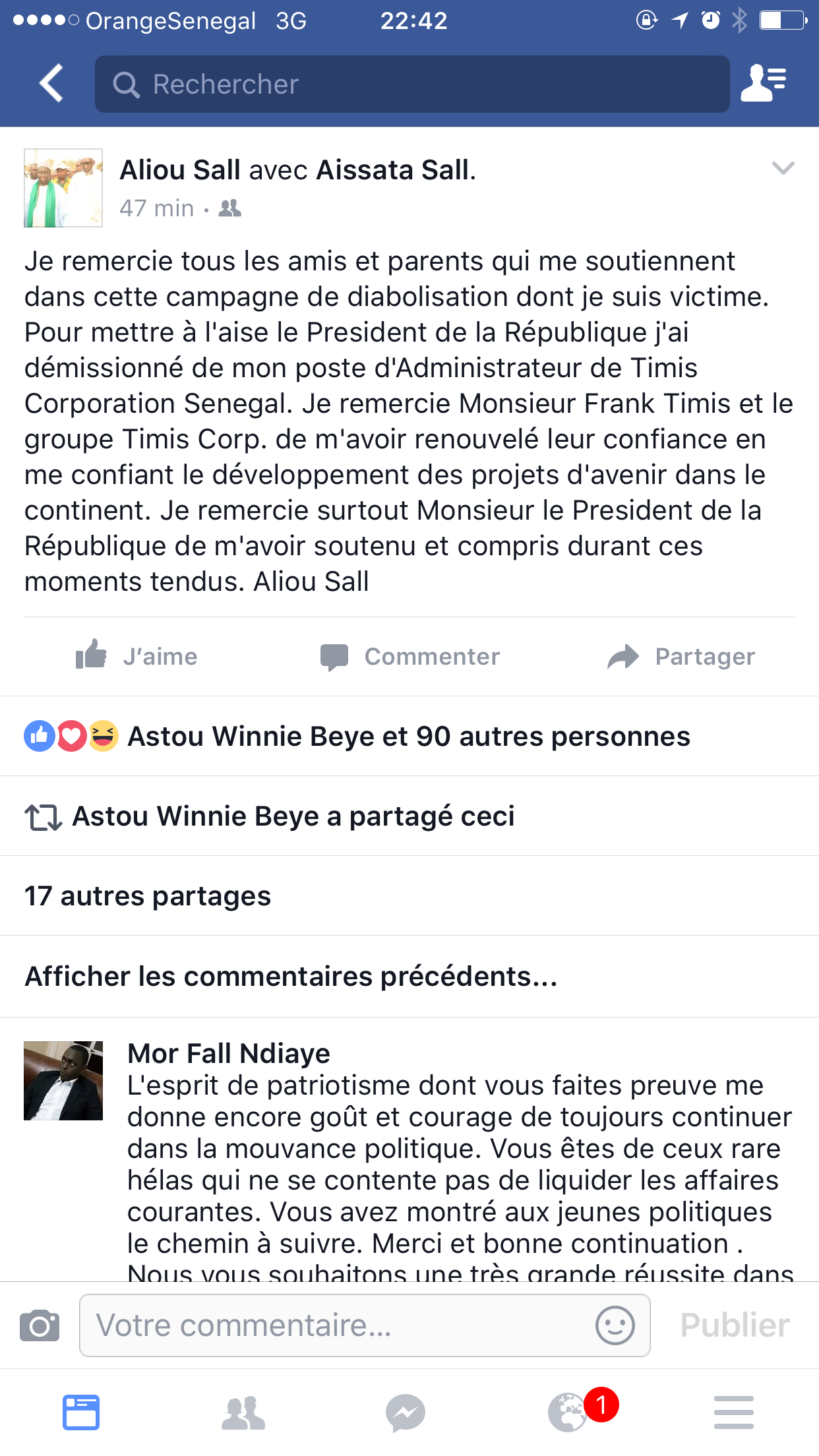 Face à la pression, Aliou Sall lâche Petro Tim Sénégal pour Timis Corp Afrique