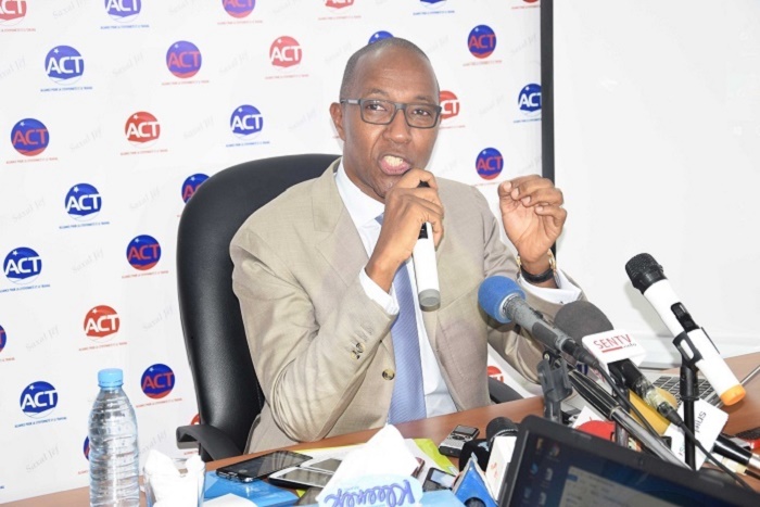 "Abdoul Mbaye va bien", (ACT)