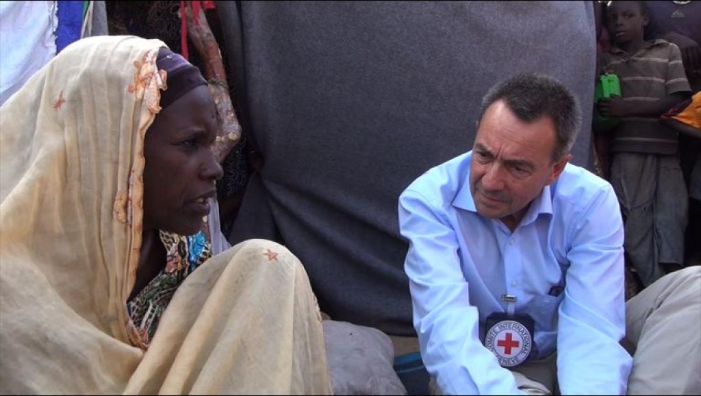 Niger: visite du chef du CICR dans le camp de réfugiés nigérians Garin Wanzam