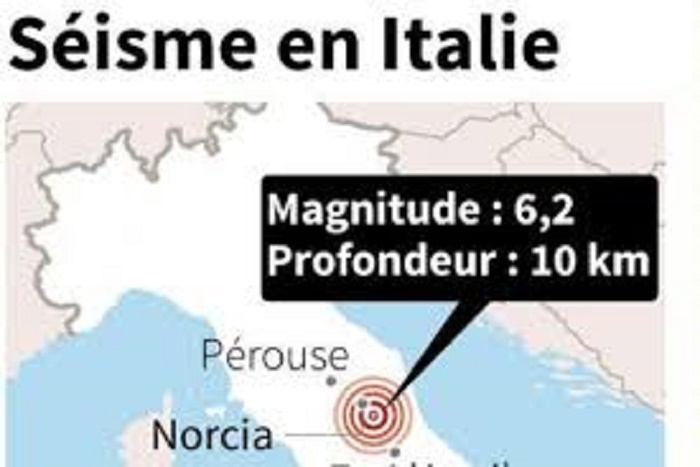 Italie/séisme: pas d'information sur des morts pour le moment (protection civile)