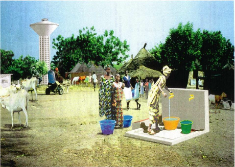  Darou Minnam : Sokhna Astou Boury Mbacké dote les habitants d'une borne fontaine