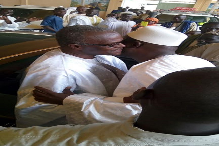Touba : échange de civilités entre Tanor et Khalifa Sall chez le khalife des mourides