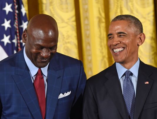 Quand Barack Obama fait pleurer Michael Jordan (Vidéo)