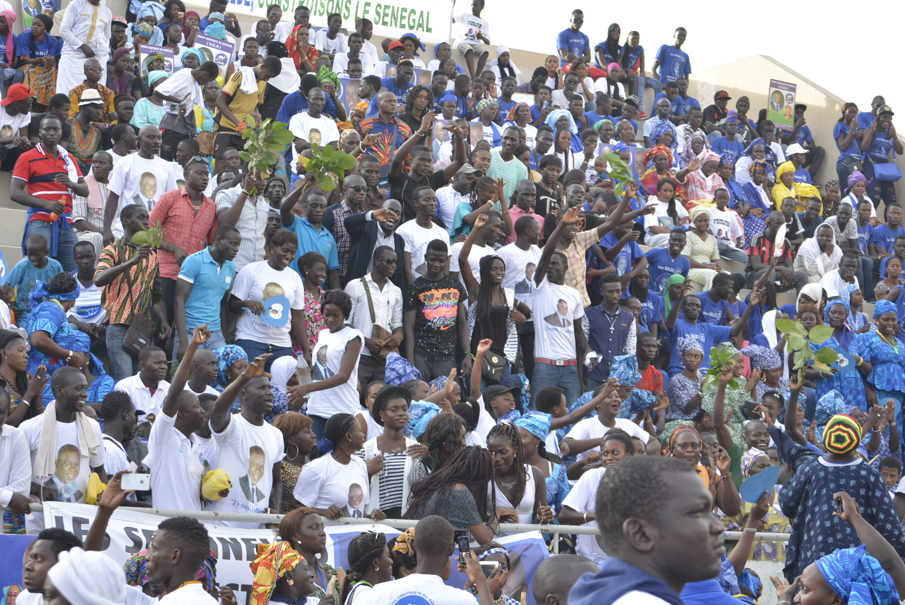 Meeting : L’UCS d’Abdoulaye Baldé gagne le pari de la mobilisation