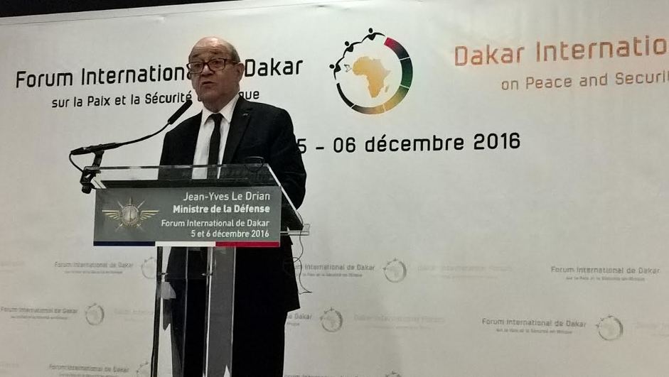 Forum Paix/Sécurité de Dakar: Jean Yves le Driand exhorte les pays participants à la mise en œuvre des recommandations