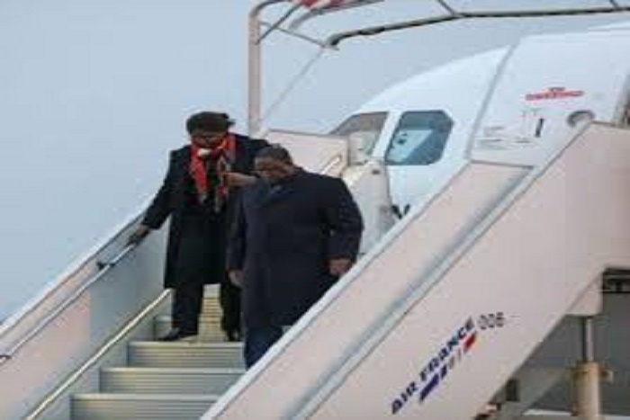 Visite officielle en France : Le Président de la République est arrivé ce soir à Paris