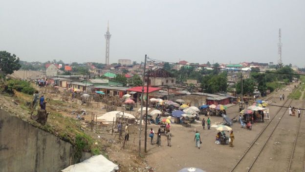 Rues désertes à Kinshasa