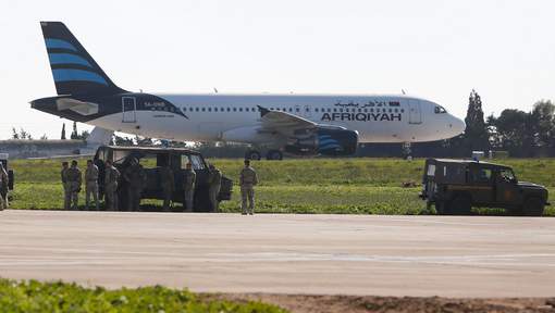 ​Détournement d'un avion libyen vers Malte, tous les passagers libérés