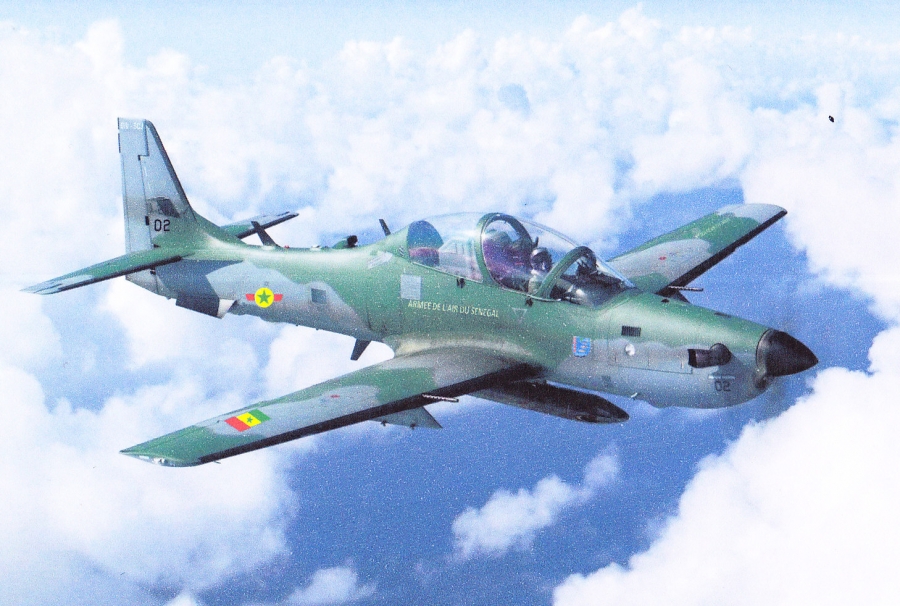 L'armée de l'air sénégalaise a acquis un avion de transport CN235-220M