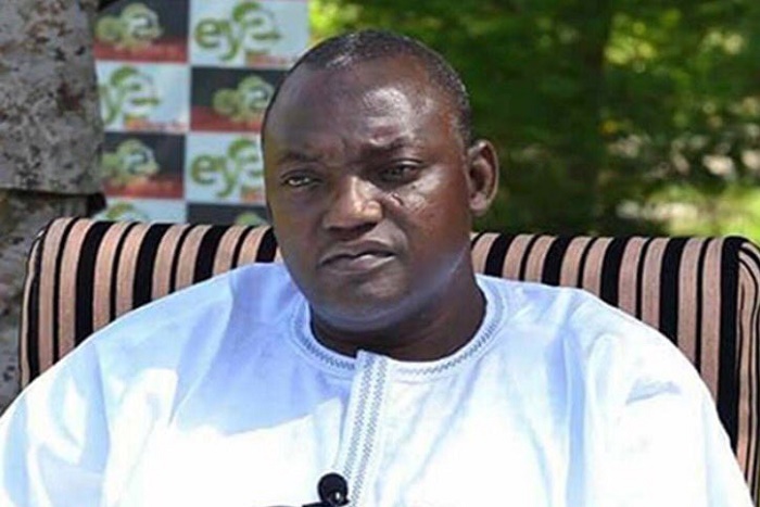 Au Sénégal depuis hier, Adama Barrow aurait perdu son fils de 8 ans resté en Gambie