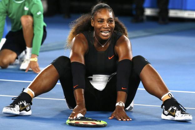 Serena Williams, titrée à l'Open d'Australie: «Un sentiment incroyable»