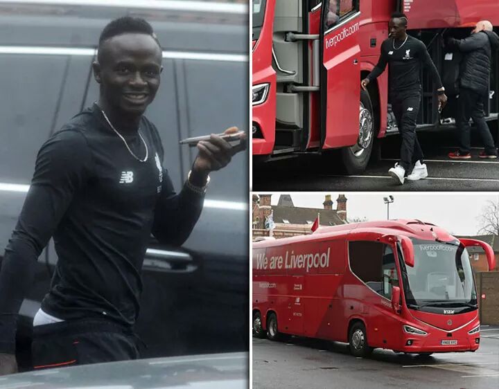 Les images du retour de Sadio Mané à Liverpool