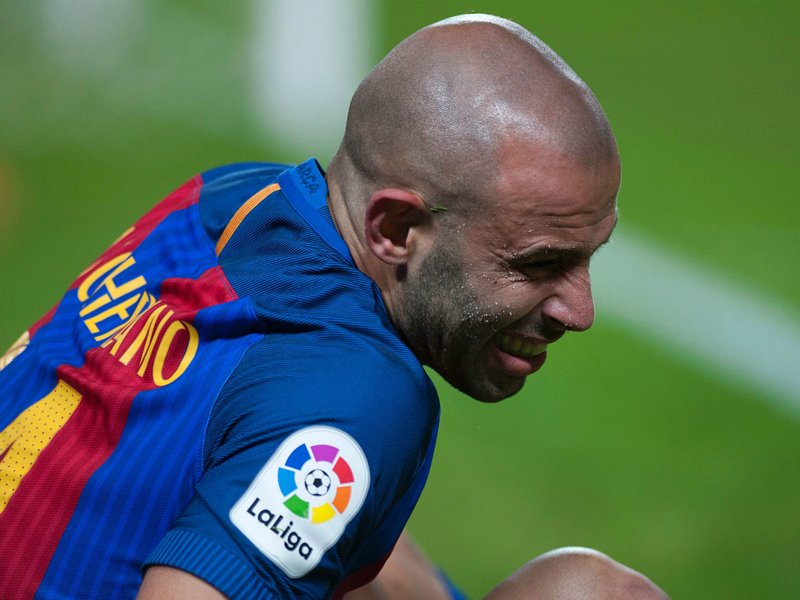 Barça, Mascherano forfait contre le PSG ?