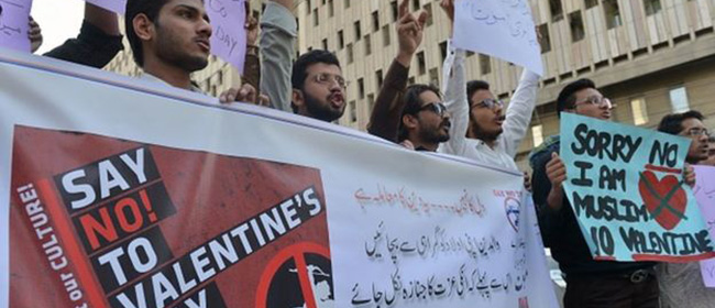 ​ La Saint-Valentin interdite au Pakistan